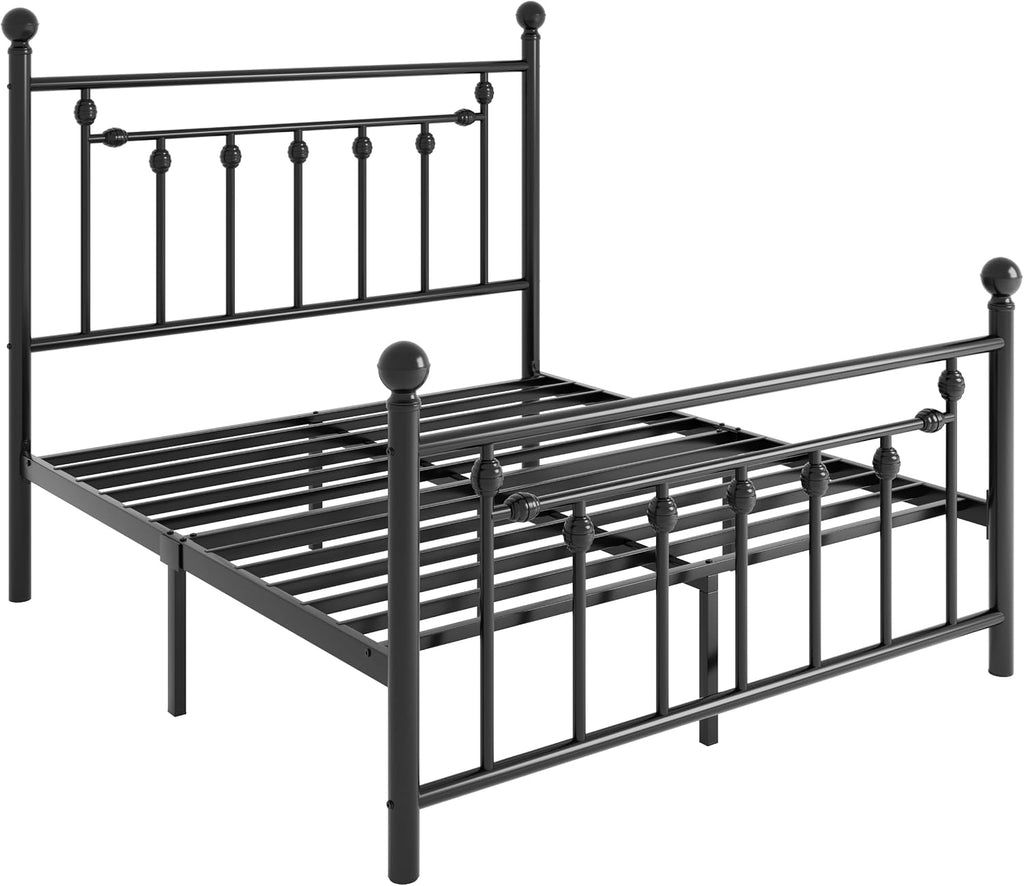 Queen Victorian Metal Bed Frame