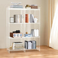 Clear 3-Tier Floor Standing Acrylic Bookshelf