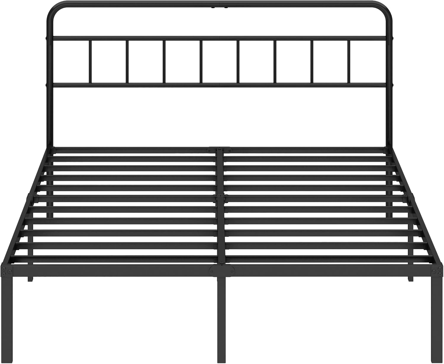 Black Queen Storage Metal Bed Frame