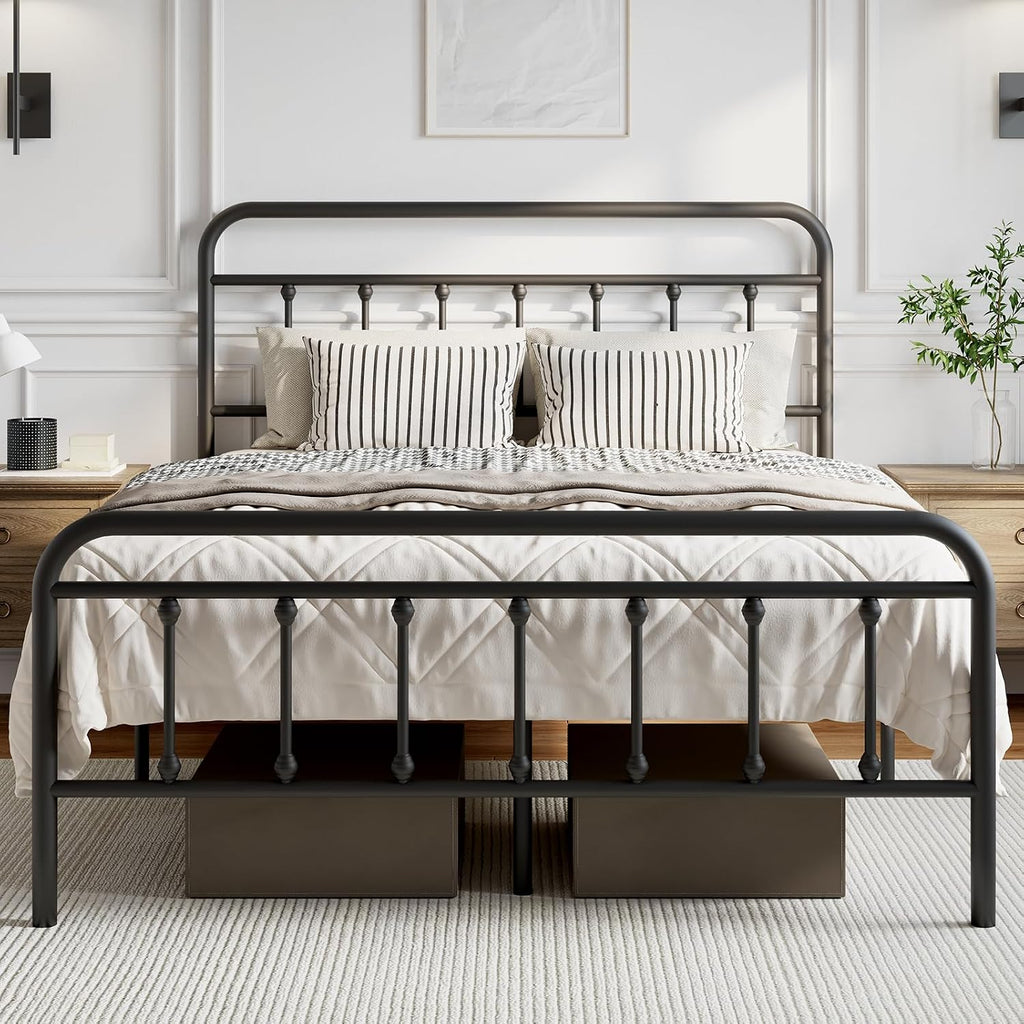 Metal Bed Frame Queen Size