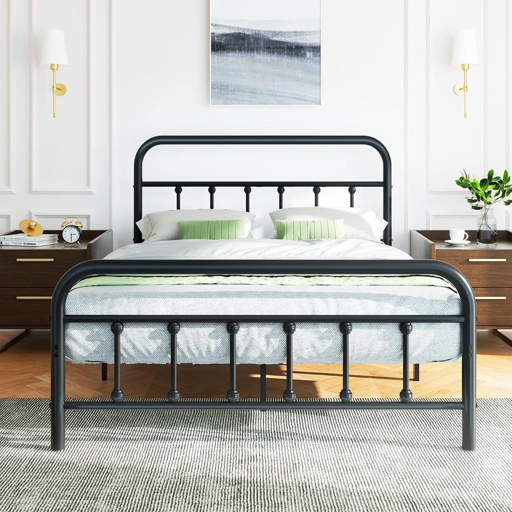 Queen Metal Bed Frame Storage Slats