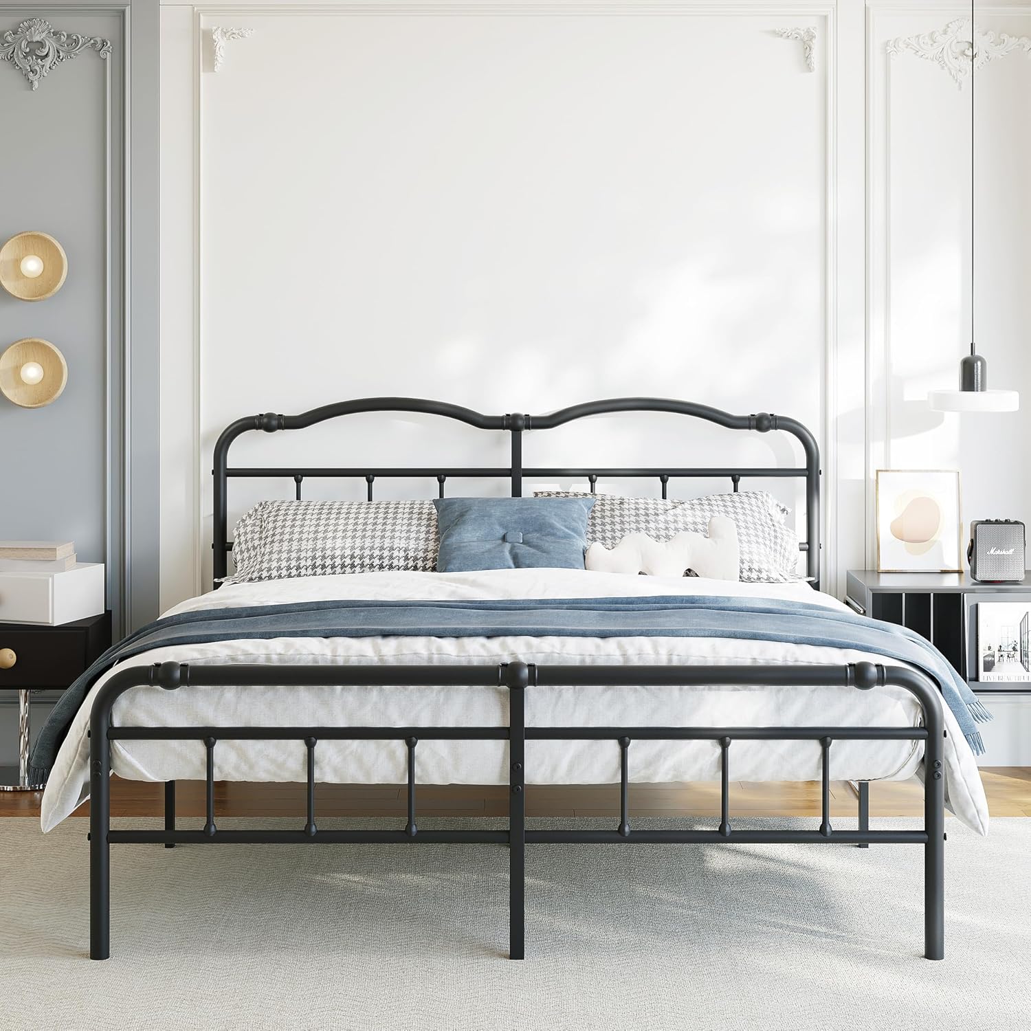 18 Inch Full Size Metal Bed Frame